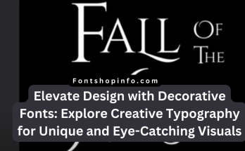 Decorative Fonts Fontshopinfo.com