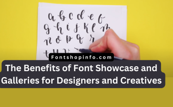 Font Showcase and Galleries Fontshopinfo.com