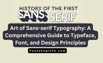 Sans-serif Fontshopinfo.com